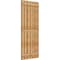 Ekena Millwork Spaced Board-n-Batten Shutters, Rough Sawn Western Red Cedar, 34 3/4W x 79H, PR RBS06S35X079RWR - alternate 5